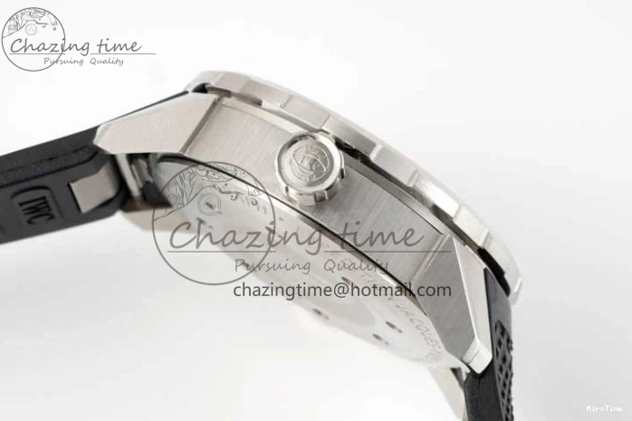 MIROTIME 0805 Aquatimer SS IW3290 RSF 1:1 Best Edition Blue Dial on Black Rubber Strap A Fashionable 7074